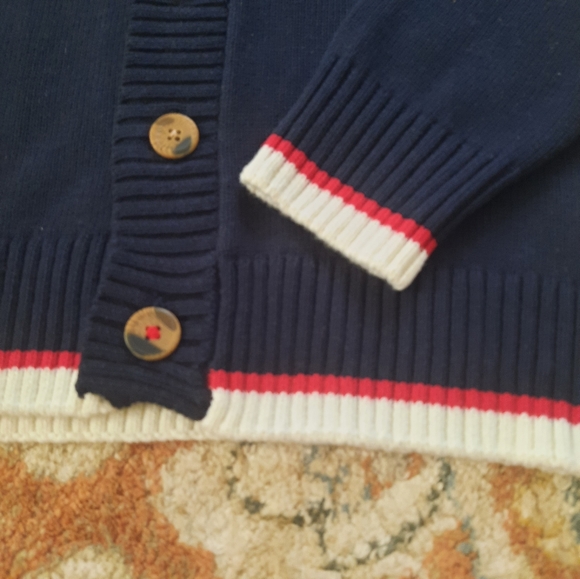 Joe Freshn navy cardigan sweater - Picture 4 of 6